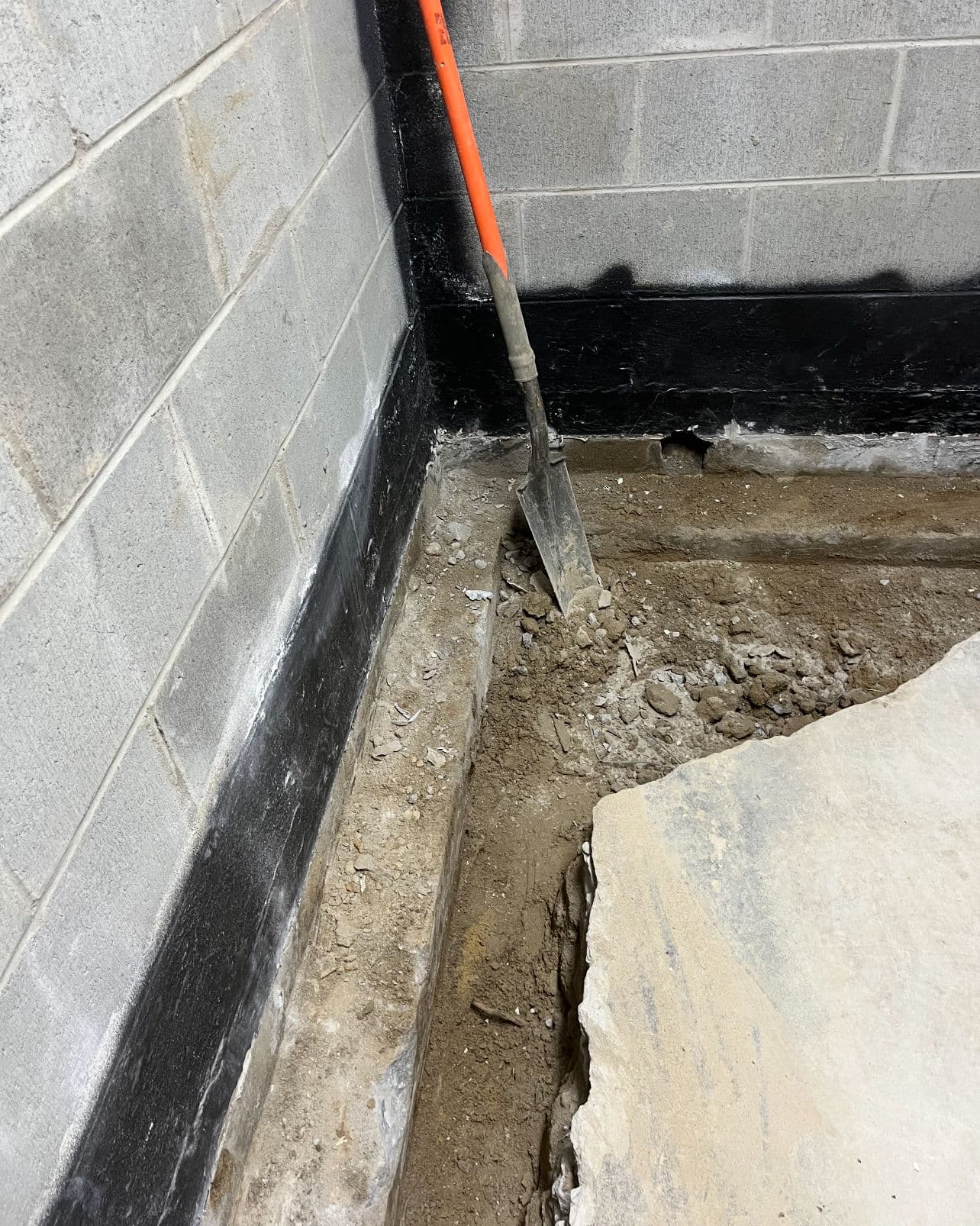 Project Launching Basement Waterproofing Project in Loganville image