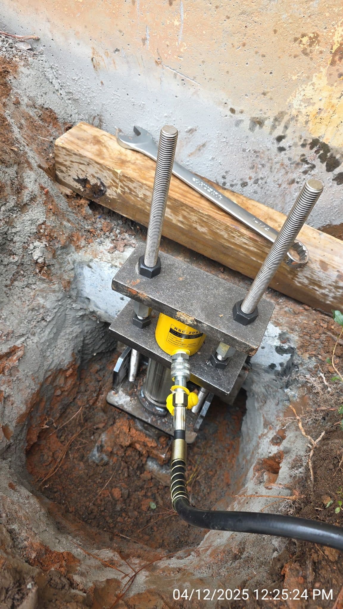 Project Foundation Pier Installation in Buford GA image