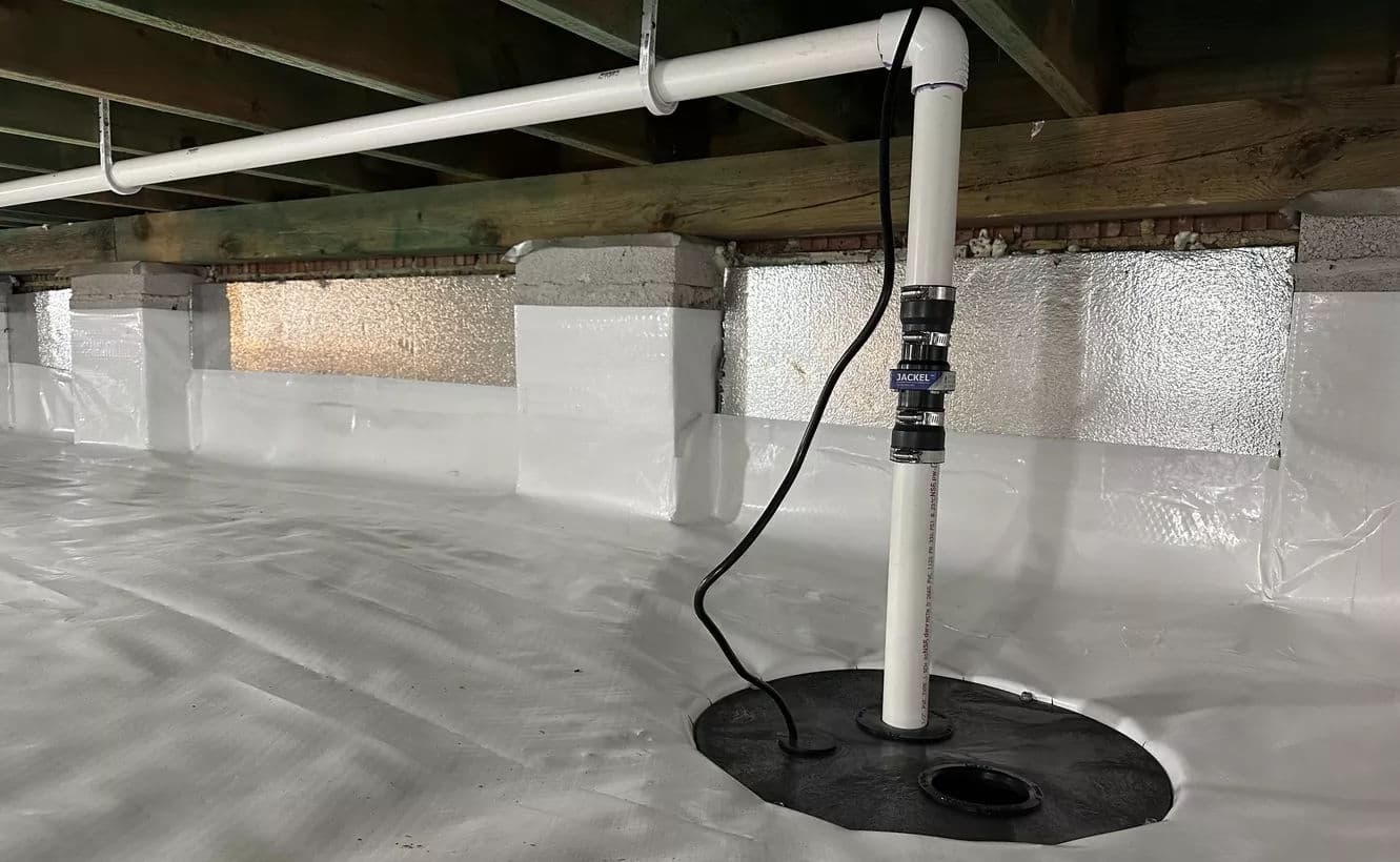 How Does a Crawl Space Drain System Work? image