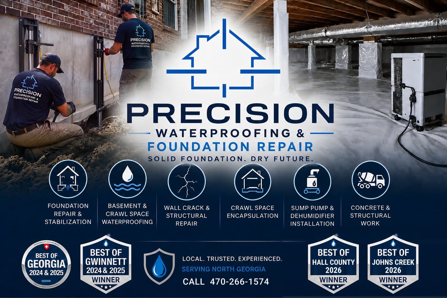 North Georgia's Award-Winning Foundation and Waterproofing Experts image